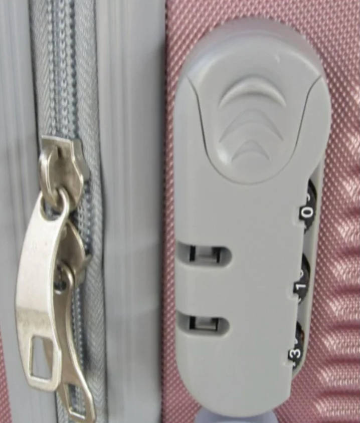 Luggage Sets Quality 3 Piece Hard Outer Shell Travel Luggage Suitcase